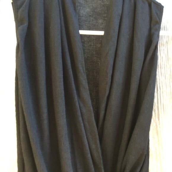 NEW Unique 21 Black Wrap Bodysuit. - Picture 4 of 6